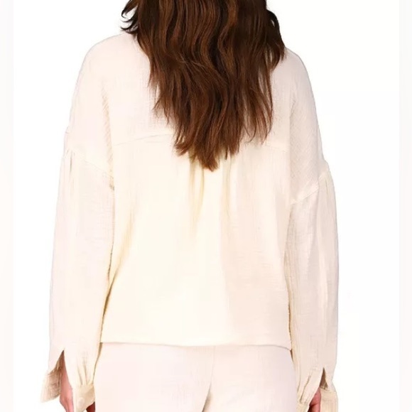 SANCTUARY Kiera Cotton Gauze Jacket Muslin Size 3X NWT - Picture 10 of 15